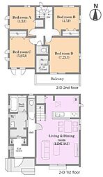 全4棟／2ーＤ号棟　冬でも足元ポカポカの床暖房