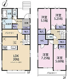 全3棟／Ｅ号棟　ＺＥＨ水準の省エネ住宅