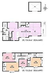 全2棟/1号棟 帰宅後すぐ手洗いできるセカンド洗面付
