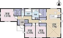 全14棟/3号棟 すごしやすい平屋建て