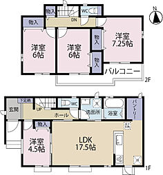 全1棟現場 駐車スペース4台分可能