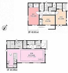 全3棟／Ｂ号棟　閑静な邸宅地の3棟現場