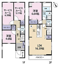 全2棟／2号棟　冷暖房の効率ＵＰのペアガラス