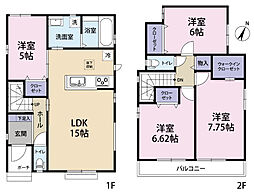 全4棟／Ｃ号棟　駐車スペース2台分可能