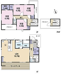全1棟現場 のんびり過ごせるスカイバルコニー
