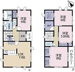 全1棟現場　荷物がスッキリ片付く納戸付き
