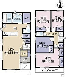 全2棟／Ｂ号棟　省エネ性に優れた長期優良住宅