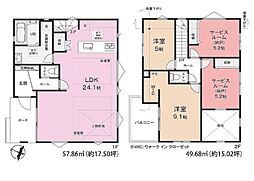 全2棟／1号棟　足元ホカホカの床暖房