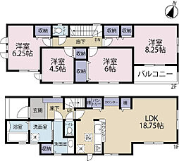 全2棟/2号棟 駐車スペース2台分可能