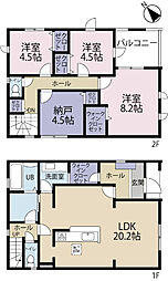 全1棟現　並列で楽々、駐車場3台分