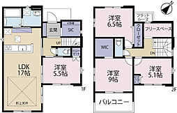 全7棟/3号棟 書斎としても使えるフリースペース