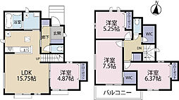 全1棟現場 季節物もスッキリ片付くファミリークローク付