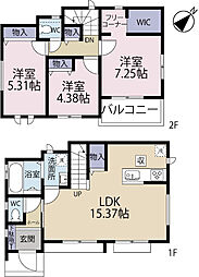 全2棟／Ｆ号棟　多目的に活用できるフリースペース有