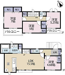 全4棟/C号棟 通り抜けできない静かな立地