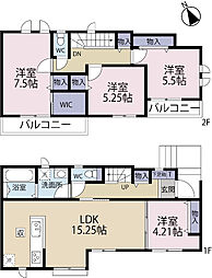 全4棟／Ｄ号棟　通り抜けできない静かな立地