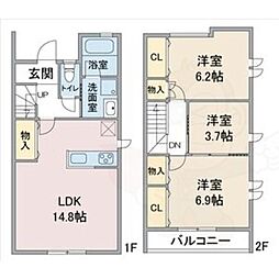 名古屋市中川区松葉町２丁目の一戸建て