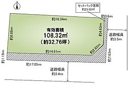 箕面市西小路1丁目　土地