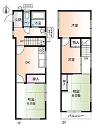 箕面市牧落3丁目　中古テラスハウス