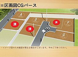 福生市福生　売地　全7区画　No.F