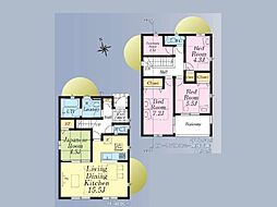 武蔵村山市神明4丁目　新築分譲住宅　全3棟　2号棟