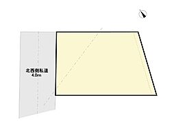 昭島市拝島町3丁目　建築条件付き売地1区画