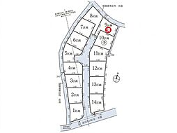 昭島市宮沢町2丁目　建築条件付売地　全14区画　14区画