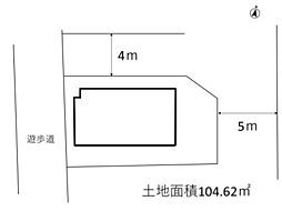 昭島市上川原町1丁目　建築条件付き売地