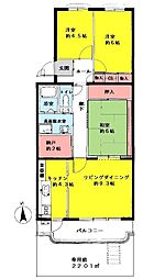 川越グリーンパークH-2号棟 103号