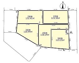 岩槻区並木全５区画分譲売地 ４号地