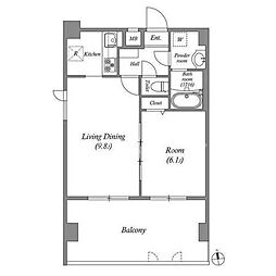 アーバハイツ六町環七北通り