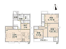 新座市畑中1丁目　新築一戸建住宅　全5棟　(丸井志木店) 2号棟