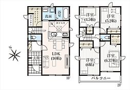 朝霞市膝折町4丁目　新築一戸建住宅　全17棟 6号棟