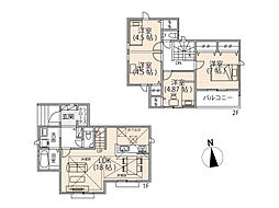 志木市本町1丁目　新築一戸建住宅　全7棟　(丸井志木店) 1号棟