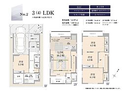 トラストステージ×カラーズ　和光市白子3丁目3期　全2棟 2号棟