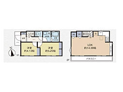 東久留米市幸町4丁目　新築一戸建住宅　全1棟　（保谷店） 1号棟