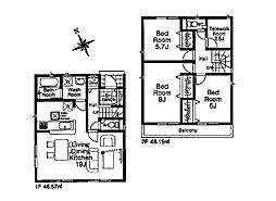 志木市下宗岡4丁目　新築一戸建住宅　全7棟　(志木本店) 1号棟