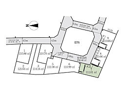 新座市畑中2丁目　建築条件無売地　全9区画　（丸井志木店） 7区画