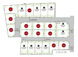 新座市馬場1丁目　建築条件なし売地　全22区画　(志木本店) 2区画