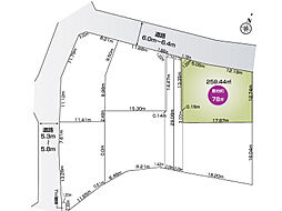 北群馬郡吉岡町北下「全6区画」3号地 「全6区画」3号地