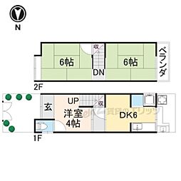 京都市中京区西ノ京右馬寮町の一戸建て