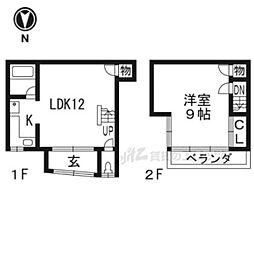 京都市左京区新丸太町の一戸建て