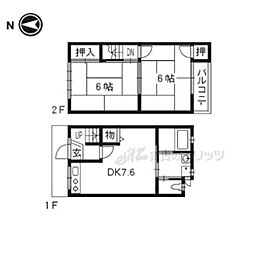京都市左京区田中西大久保町の一戸建て
