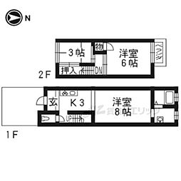 京都市左京区田中古川町の一戸建て