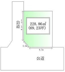 七ヶ浜町汐見台6丁目　建築条件なし