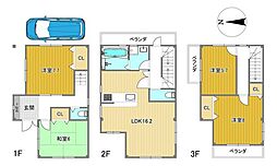 西加賀屋3丁目・中古戸建