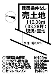 売土地 ／新宿町6丁目／全5区画