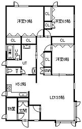 永山12-2中村邸一棟二戸 2F