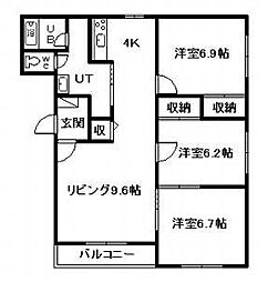 パティオ永山 2-B