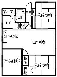永山2-11二戸借家