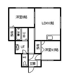 佐々木貸家（2戸借家） 1F